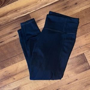 Danskin black capri length leggings size XL